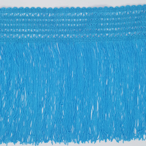 Fleco de Seda  Turquesa (20cm)