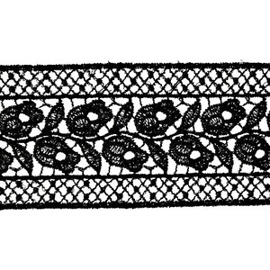 GUIPUR NEGRO (5,7cm)