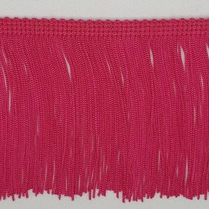 Fleco de seda Fucsia  (10 cm)