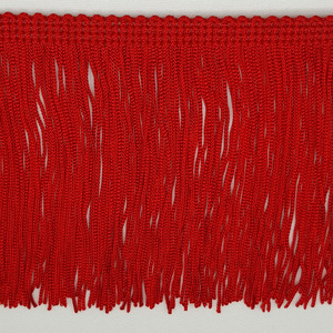 Fleco de seda Rojo (10 cm)