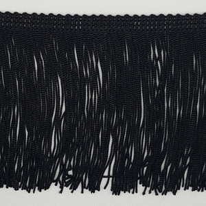 Fleco de seda Negro (10 cm)