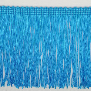 Fleco de seda Turquesa (10 cm)