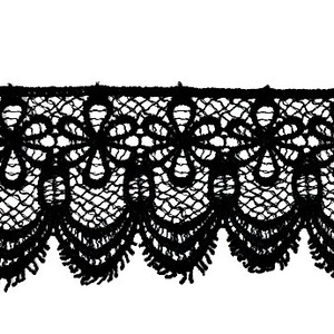 GUIPUR NEGRO (6,5cm)