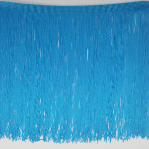 Fleco de seda Turquesa (25 cm)