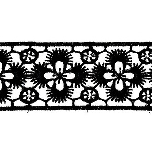 GUIPUR NEGRO (3cm)