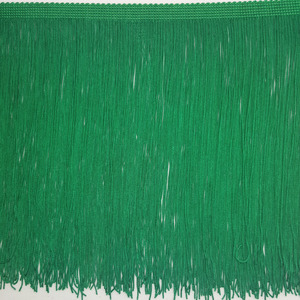 Fleco de seda Verde Andalucia  (25 cm)