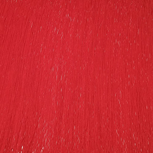 Fleco de seda Rojo   (50 cm)