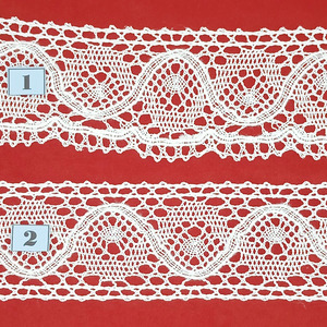 Encaje de Bolillo Blanco