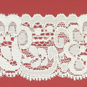 Encajes de Nylon Beige Elástico (4 cm )