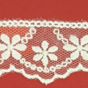 Encajes de Nylon Beige (2,5 cm )