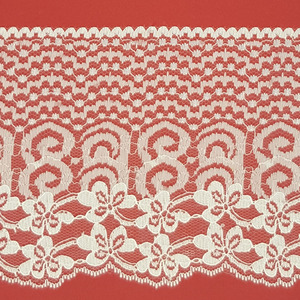 Encajes de Nylon Beige (11 cm )
