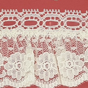 Encajes de Nylon Beige (4,5 cm )