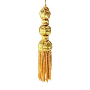 Borla de Canutillo de Oro (12,5cm)