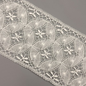 Entredos Encaje de Bolillo Blanco (10,5 cm)