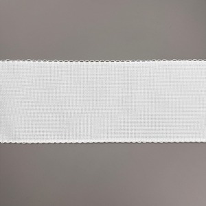 Cinta esterilla para Punto de Cruz Blanca(10 cm)