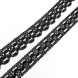 Encaje de bolillo negro (Puntilla y entredos)
