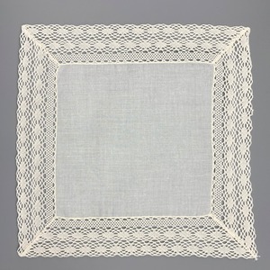 Pañuelo Cuadrado Encaje de Bolillo(25x25cm)