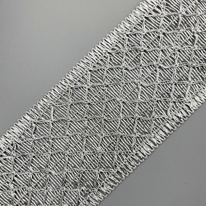 Agremán Plateado (7,8 cm)