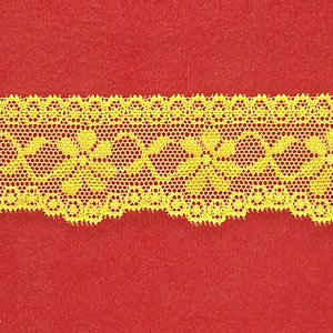 ENCAJES DE NYLON ELÁSTICO (3,3 cm)