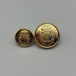 Botón Dorado Escudo Policía Nacional (nº24 y 36)