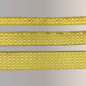 Galón dorado(1,5cm/2.2cm/3cm)