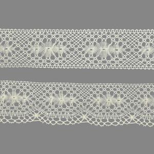 Encaje marfil de Bolillo Fino efecto Valencien (4 y 5 cm)