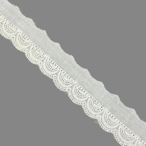 Tira Bordada Blanca (2cm)