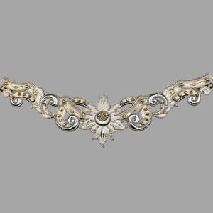 Cinturilla Virgen Plata (40cmx10cm)
