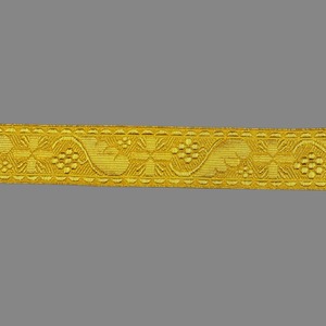 Galón dorado cruz (3 cm)