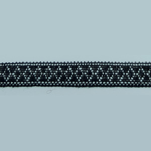 Encaje de Nylon Negro (1.5cm)