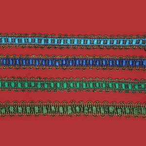 Agremán tonos azul (1,5 cm)