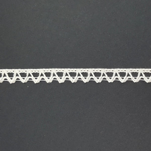 Encaje de bolillo beige puntilla (1cm)