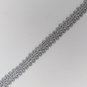 Agremán Plata espiga (1cm)