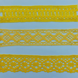 Puntilla y Entredos Bolillo Amarillo (3cm-3.3cm)