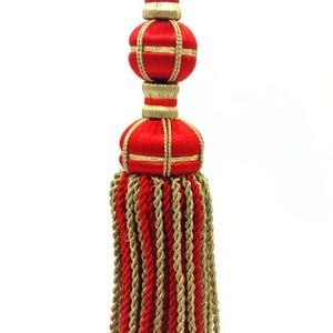 Borla de Glacé Roja (17cm)