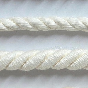 Cordón de Algodón Beig(0,7 cm/1 cm)
