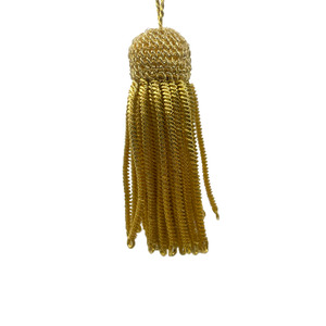 Borla de Canutillo de Oro (7 cm)