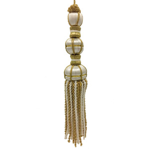 Borla de Glacé Blanca (17cm)