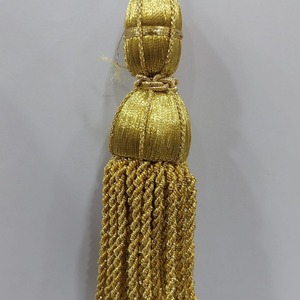 Borla de Glacé Dorada (10,5cm)