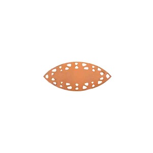 Broche metalizado (5,5 x 2,5cm)