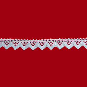 Encaje de Bolillo Blanco (2 cm)