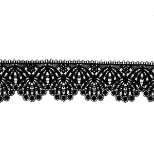 Encaje de Guipur Negro (9,3cm)