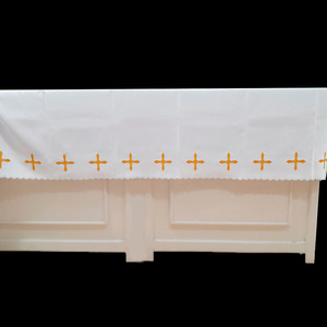 Mantel de Altar cruz dorado