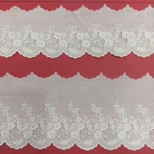 Tira bordada beige (Puntilla 6,5 cm y Puntilla 9 cm)