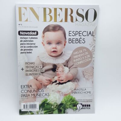 Revista para tejer y de patrones infantiles ENBERSO Nº 3 Especial bebés