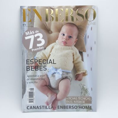 Revista para tejer ENBERSO Nº 9 especial para bebés