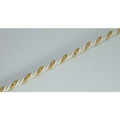 Cordón de seda y metalizado(0,7 cm)