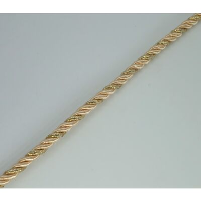 Cordón de seda y metalizado(1 cm)