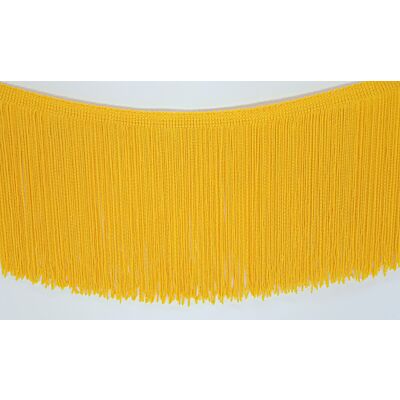 Fleco de seda  Amarillo Fuerte(15 cm)
