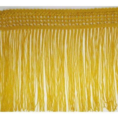 Fleco de seda Amarillo  (25 cm)